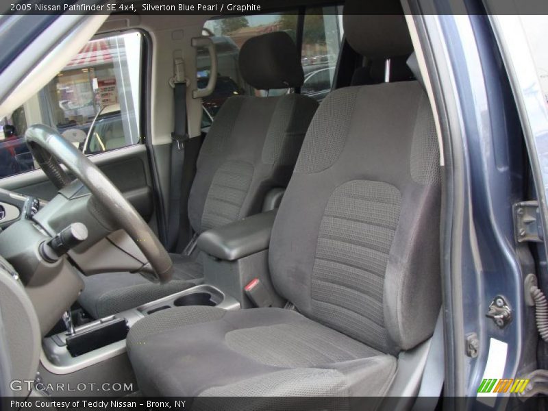 Silverton Blue Pearl / Graphite 2005 Nissan Pathfinder SE 4x4