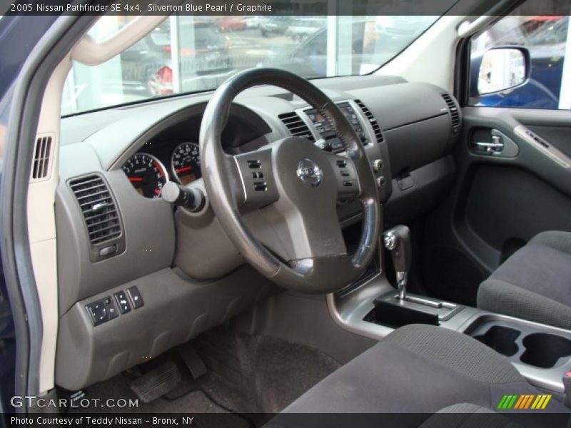 Silverton Blue Pearl / Graphite 2005 Nissan Pathfinder SE 4x4