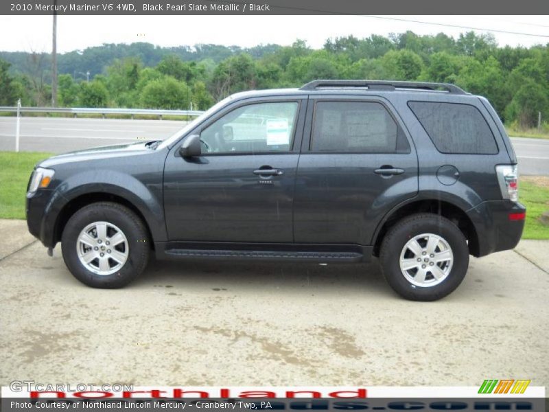 Black Pearl Slate Metallic / Black 2010 Mercury Mariner V6 4WD