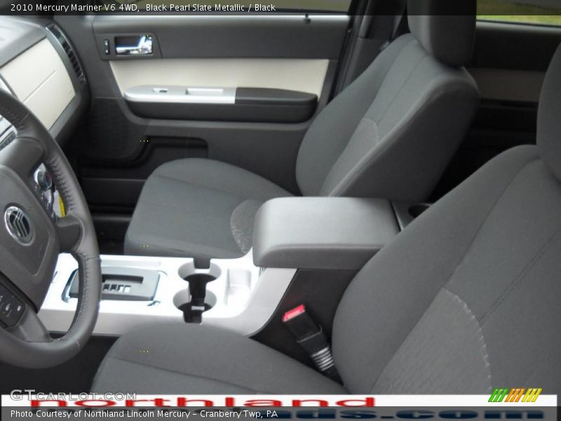 Black Pearl Slate Metallic / Black 2010 Mercury Mariner V6 4WD