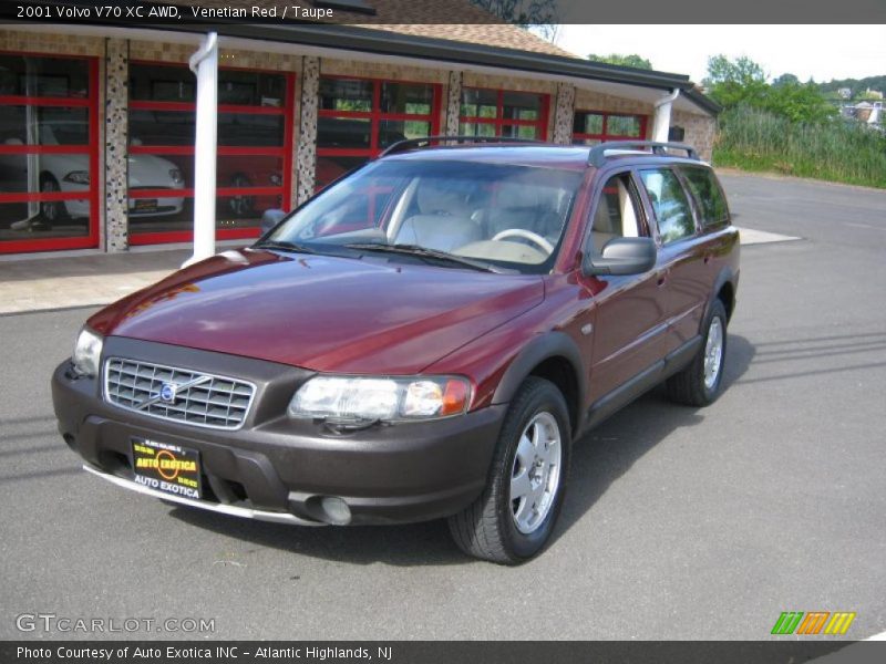 Venetian Red / Taupe 2001 Volvo V70 XC AWD
