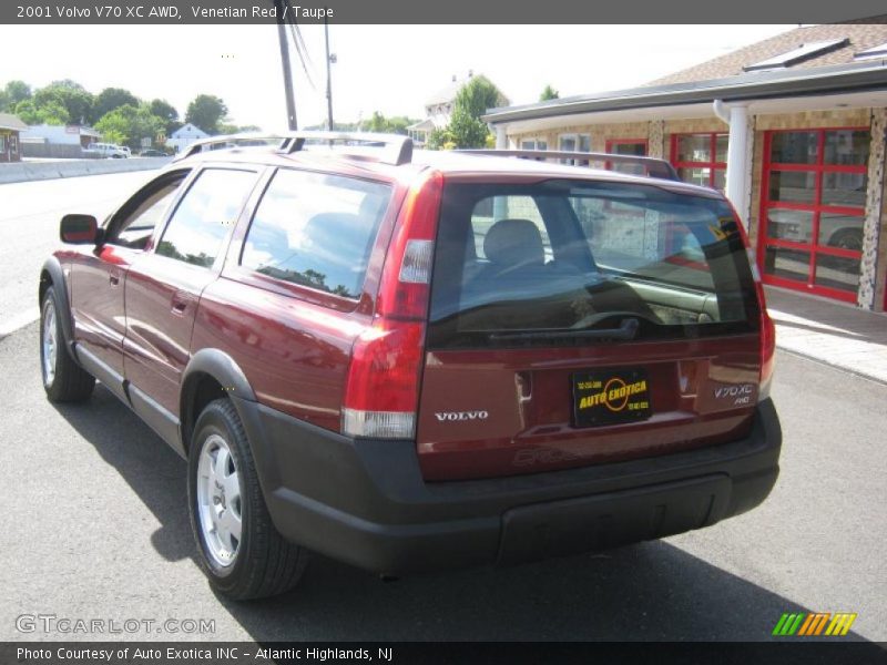 Venetian Red / Taupe 2001 Volvo V70 XC AWD