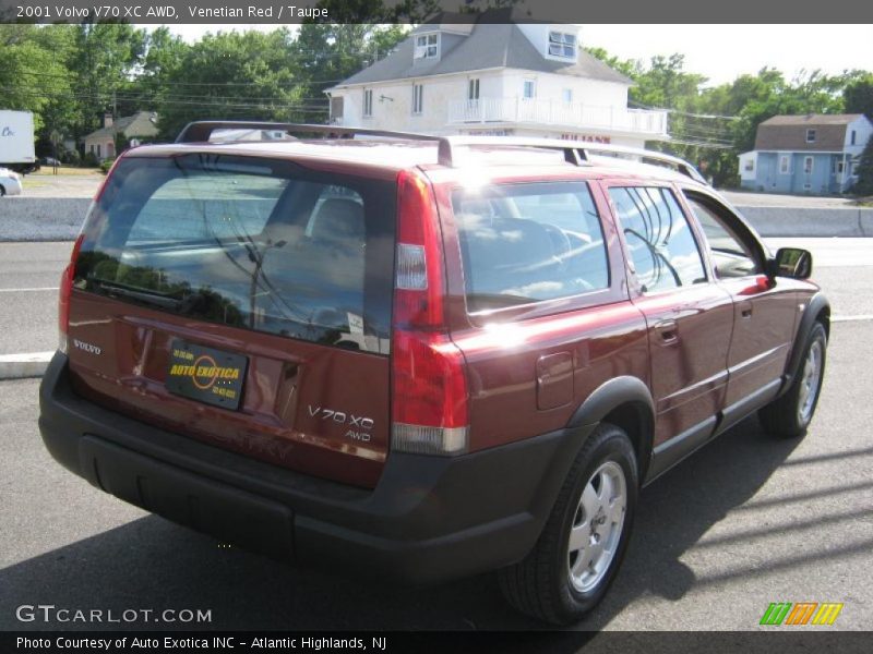 Venetian Red / Taupe 2001 Volvo V70 XC AWD