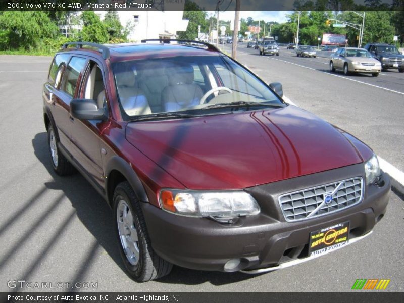 Venetian Red / Taupe 2001 Volvo V70 XC AWD