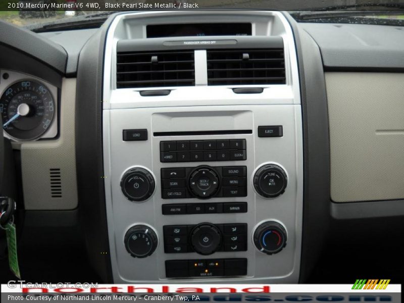 Black Pearl Slate Metallic / Black 2010 Mercury Mariner V6 4WD