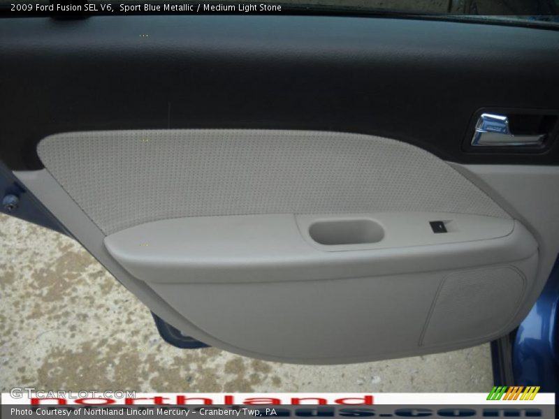 Sport Blue Metallic / Medium Light Stone 2009 Ford Fusion SEL V6