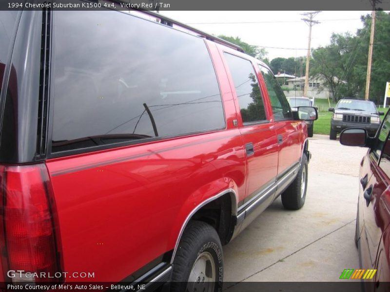 Victory Red / Tan 1994 Chevrolet Suburban K1500 4x4