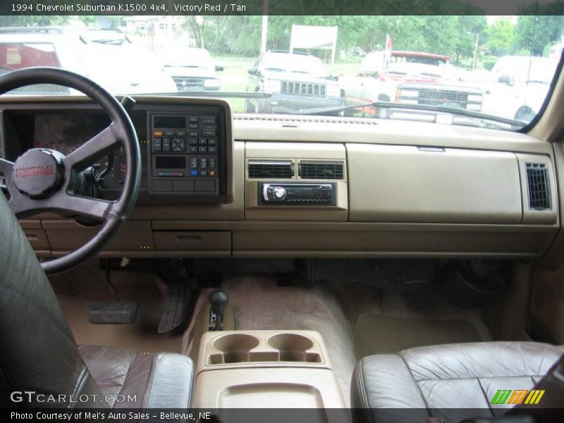 Victory Red / Tan 1994 Chevrolet Suburban K1500 4x4