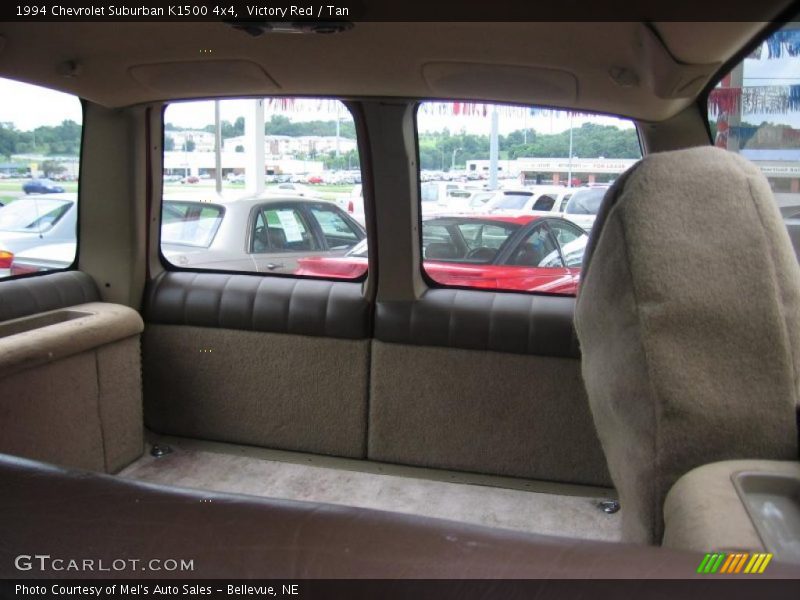 Victory Red / Tan 1994 Chevrolet Suburban K1500 4x4
