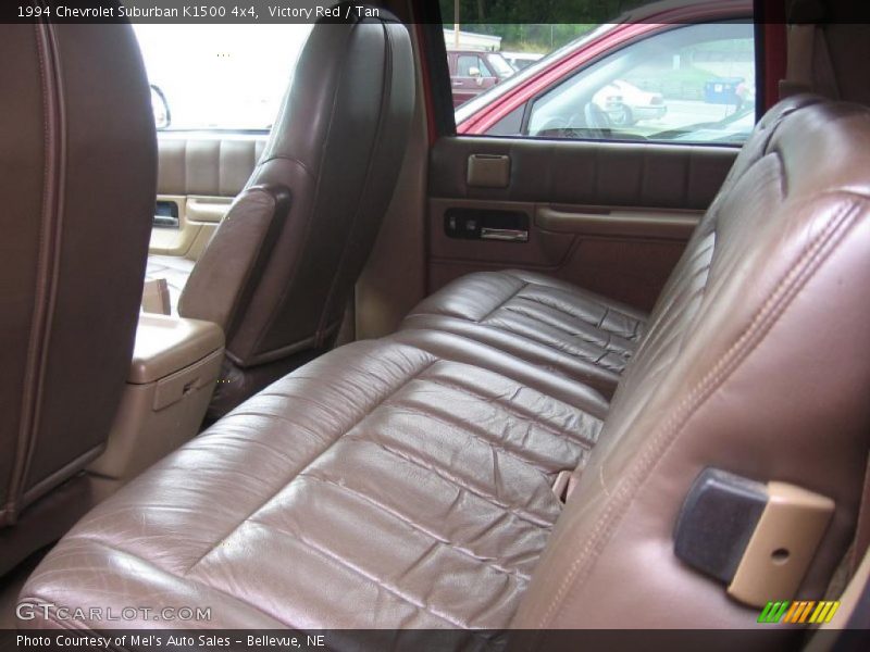 Victory Red / Tan 1994 Chevrolet Suburban K1500 4x4
