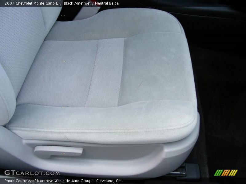 Black Amethyst / Neutral Beige 2007 Chevrolet Monte Carlo LT
