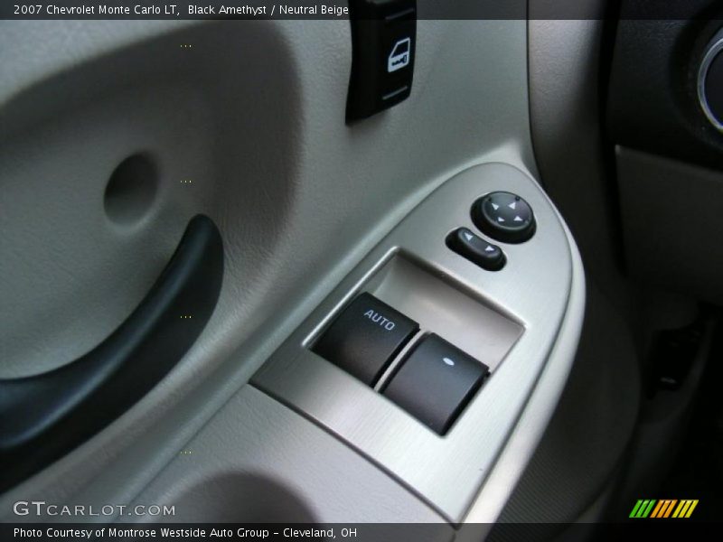 Black Amethyst / Neutral Beige 2007 Chevrolet Monte Carlo LT