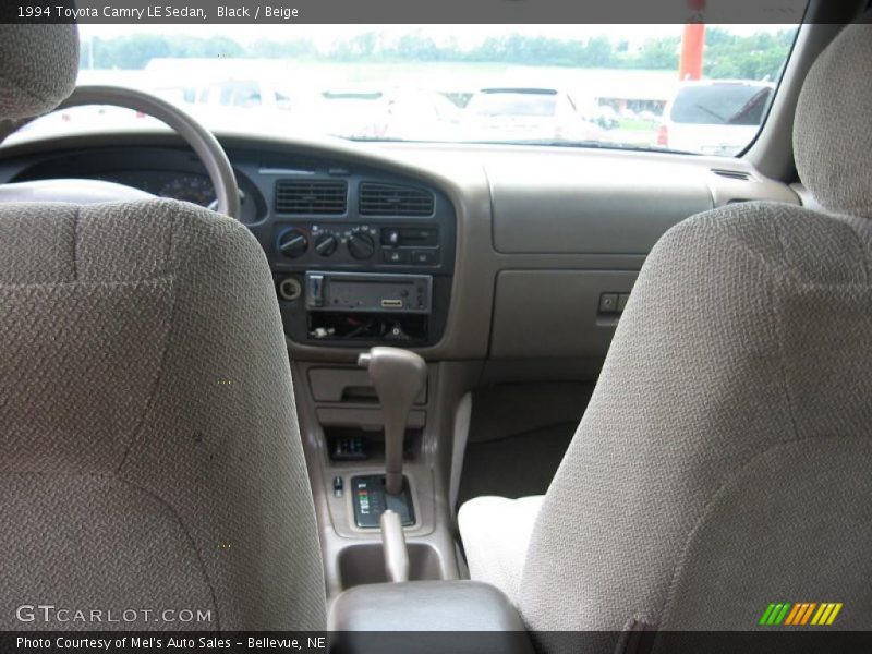 Black / Beige 1994 Toyota Camry LE Sedan