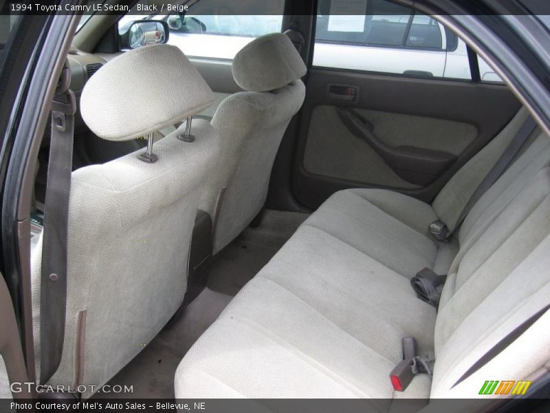 Black / Beige 1994 Toyota Camry LE Sedan