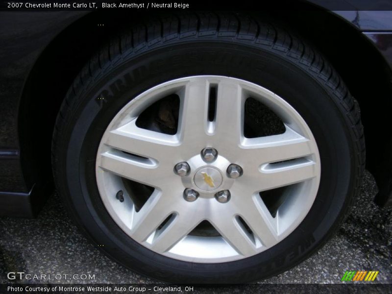 Black Amethyst / Neutral Beige 2007 Chevrolet Monte Carlo LT