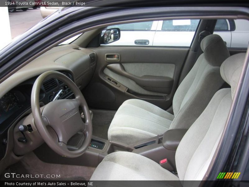 Black / Beige 1994 Toyota Camry LE Sedan