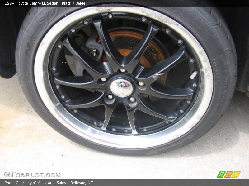 Black / Beige 1994 Toyota Camry LE Sedan