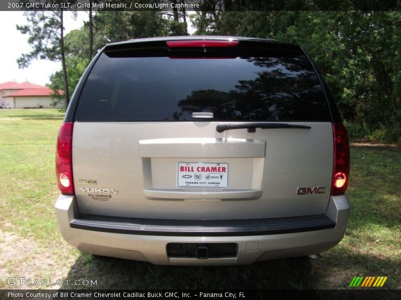 Gold Mist Metallic / Cocoa/Light Cashmere 2007 GMC Yukon SLT