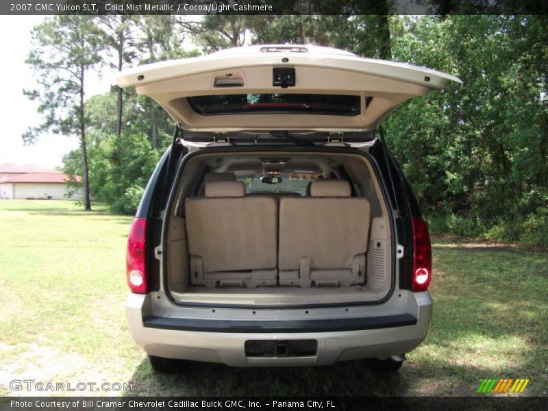 Gold Mist Metallic / Cocoa/Light Cashmere 2007 GMC Yukon SLT