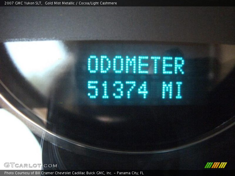 Gold Mist Metallic / Cocoa/Light Cashmere 2007 GMC Yukon SLT