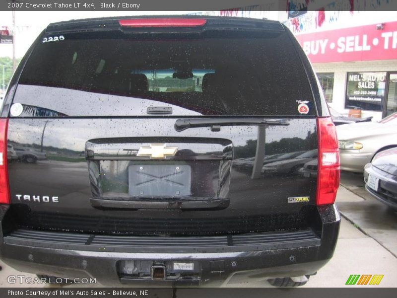 Black / Ebony 2007 Chevrolet Tahoe LT 4x4
