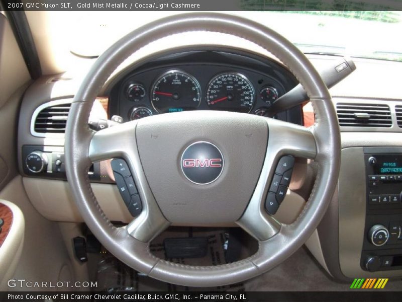 Gold Mist Metallic / Cocoa/Light Cashmere 2007 GMC Yukon SLT
