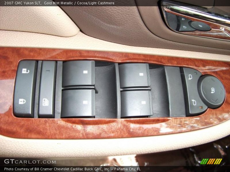 Gold Mist Metallic / Cocoa/Light Cashmere 2007 GMC Yukon SLT