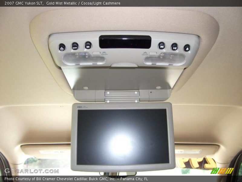 Gold Mist Metallic / Cocoa/Light Cashmere 2007 GMC Yukon SLT