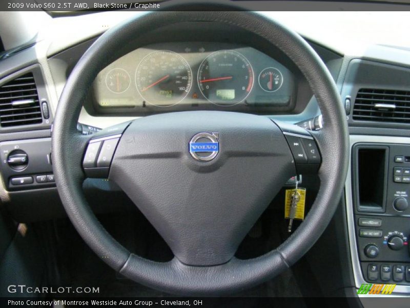 Black Stone / Graphite 2009 Volvo S60 2.5T AWD