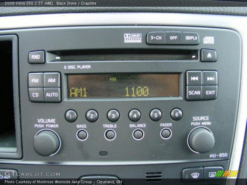 Black Stone / Graphite 2009 Volvo S60 2.5T AWD