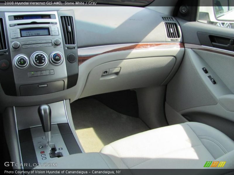 Stone White / Gray 2008 Hyundai Veracruz GLS AWD