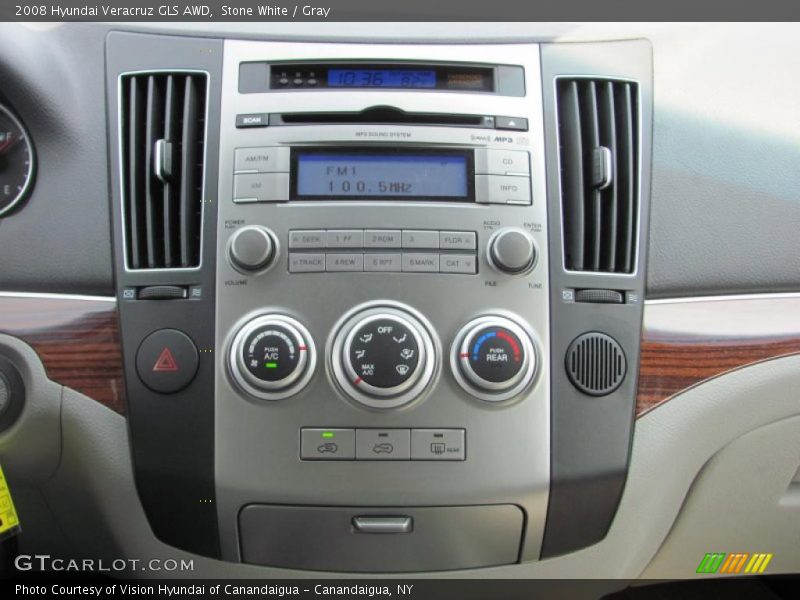 Stone White / Gray 2008 Hyundai Veracruz GLS AWD