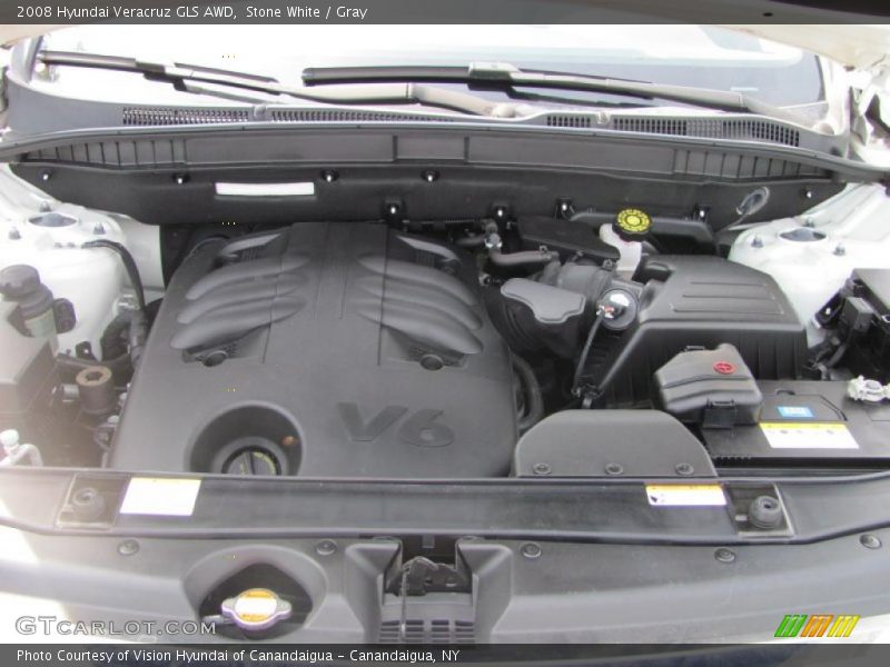 Stone White / Gray 2008 Hyundai Veracruz GLS AWD