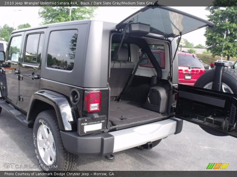 Black / Dark Slate Gray/Medium Slate Gray 2010 Jeep Wrangler Unlimited Sahara 4x4