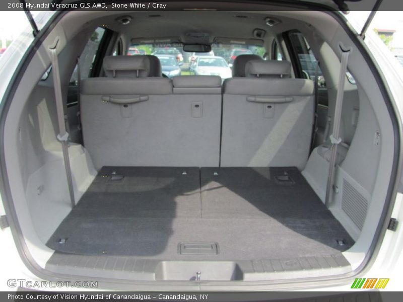 Stone White / Gray 2008 Hyundai Veracruz GLS AWD