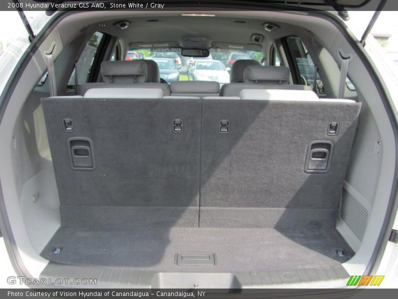 Stone White / Gray 2008 Hyundai Veracruz GLS AWD