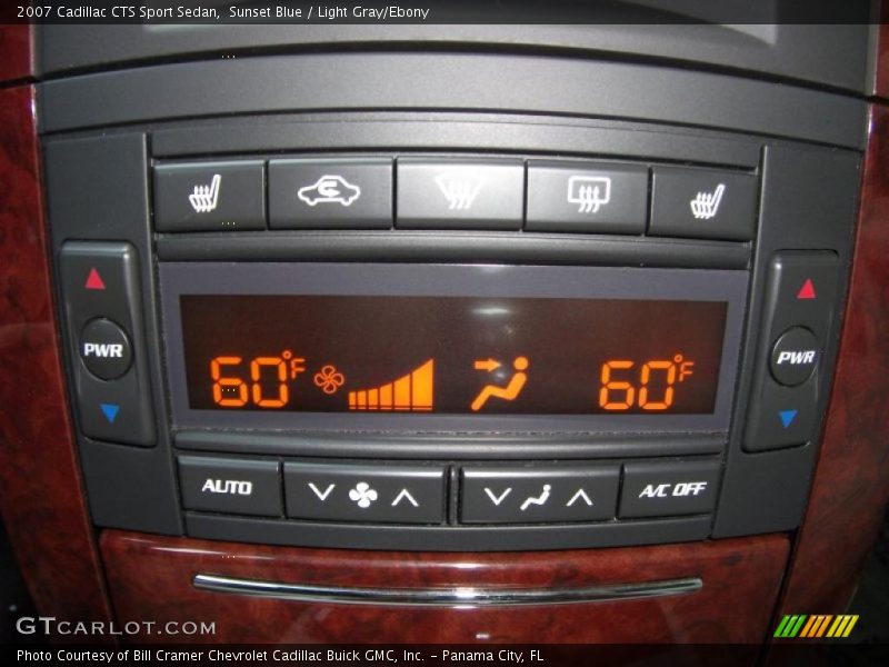 Sunset Blue / Light Gray/Ebony 2007 Cadillac CTS Sport Sedan