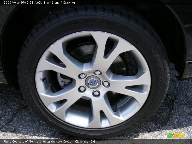 Black Stone / Graphite 2009 Volvo S60 2.5T AWD