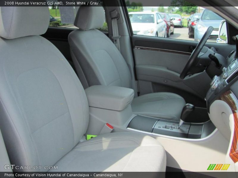 Stone White / Gray 2008 Hyundai Veracruz GLS AWD
