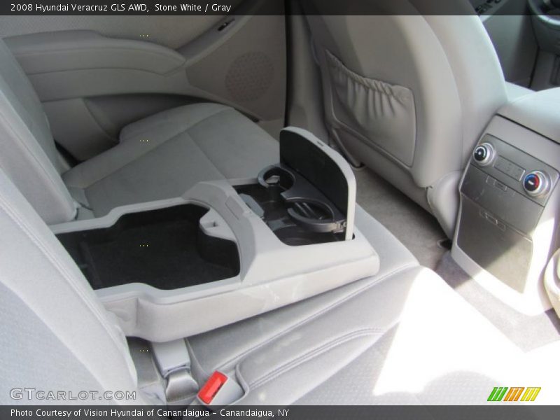 Stone White / Gray 2008 Hyundai Veracruz GLS AWD