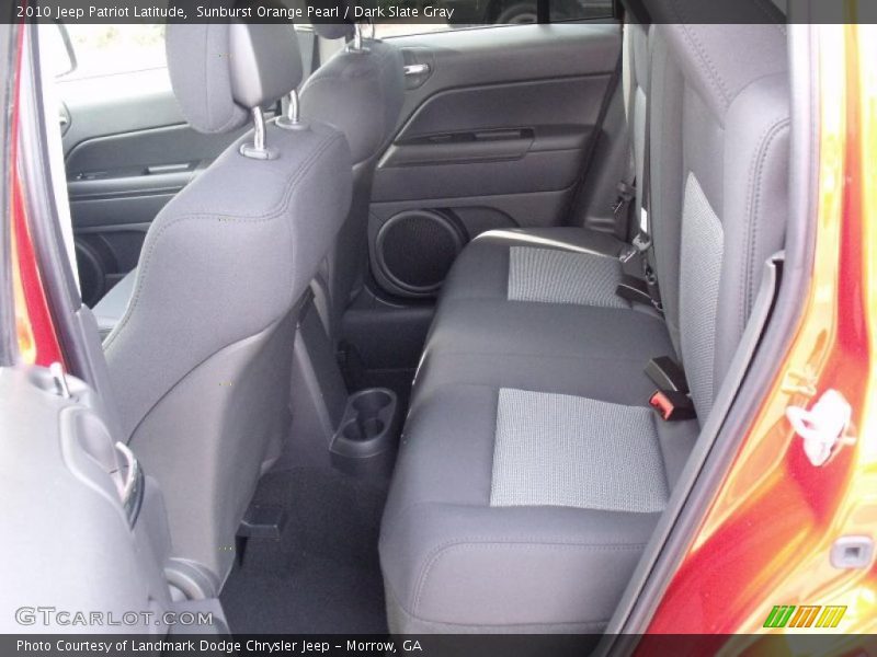 Sunburst Orange Pearl / Dark Slate Gray 2010 Jeep Patriot Latitude