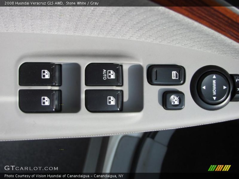 Stone White / Gray 2008 Hyundai Veracruz GLS AWD
