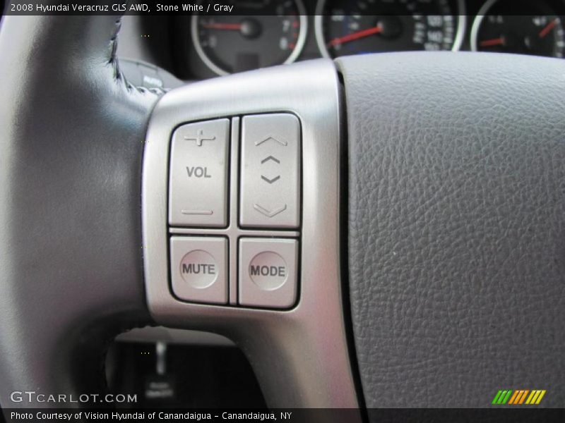 Stone White / Gray 2008 Hyundai Veracruz GLS AWD