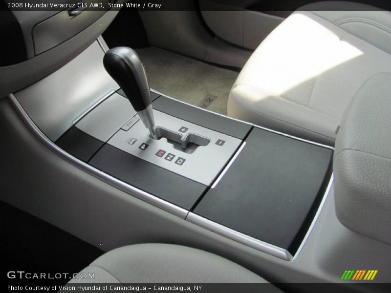 Stone White / Gray 2008 Hyundai Veracruz GLS AWD