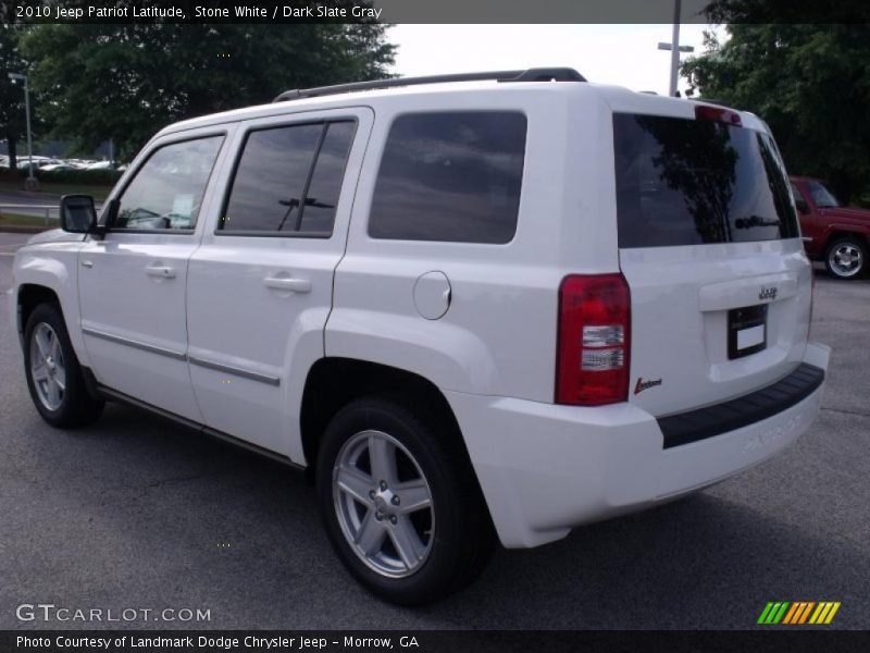 Stone White / Dark Slate Gray 2010 Jeep Patriot Latitude