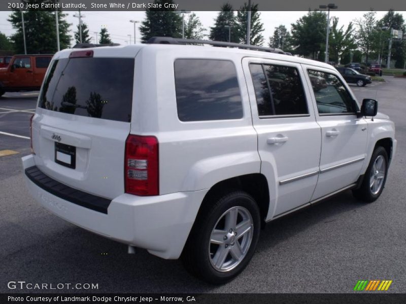 Stone White / Dark Slate Gray 2010 Jeep Patriot Latitude