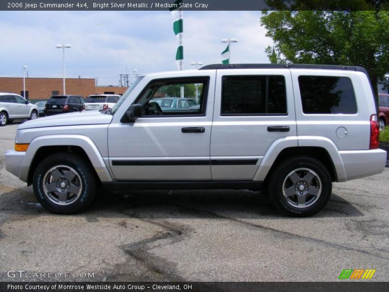 Bright Silver Metallic / Medium Slate Gray 2006 Jeep Commander 4x4