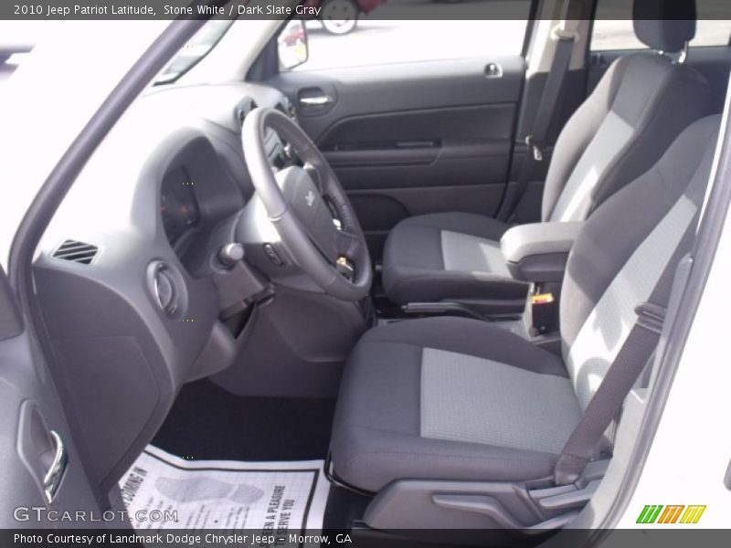 Stone White / Dark Slate Gray 2010 Jeep Patriot Latitude