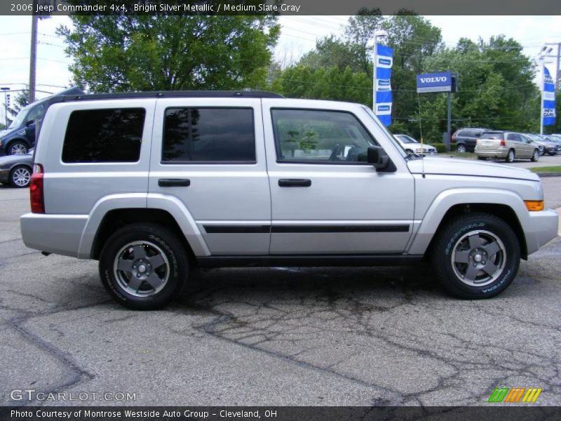 Bright Silver Metallic / Medium Slate Gray 2006 Jeep Commander 4x4