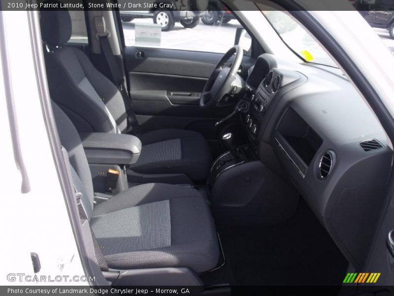 Stone White / Dark Slate Gray 2010 Jeep Patriot Latitude